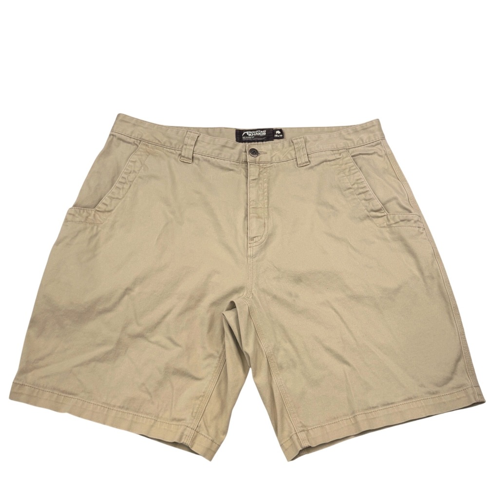 Mountain Khaki Men's Shorts Size 38X10 Outdoor Hiking Casual Relaxed Fit
